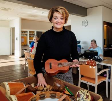 Het verhaal van Ingrid, coördinator muziek bij Sevagram